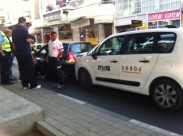 يافا: إصابة طفيفة بحادث طرق متسلسل في شارع شديروت يروشلايم